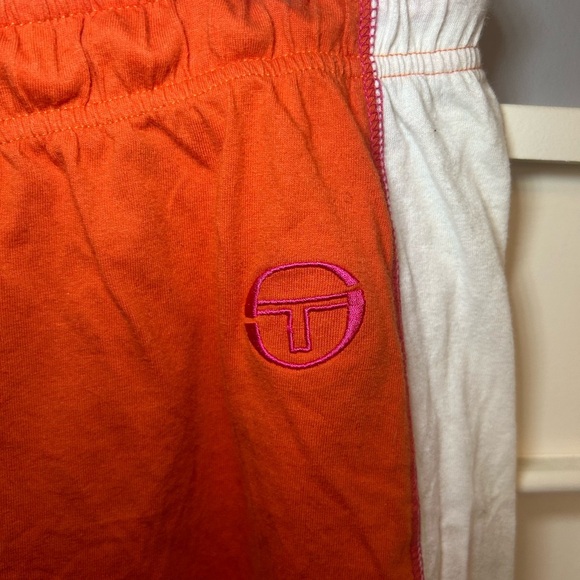 Sergio Tacchini light cotton lounge logo shorts - Picture 5 of 7